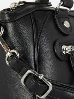 Taschen Und Portemonnaies|Primark Mini-Handtasche Aus Kunstleder Schwarz