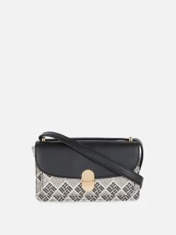 Taschen Und Portemonnaies|Primark Mini-Umhängetasche Mit Monogramm Schwarz