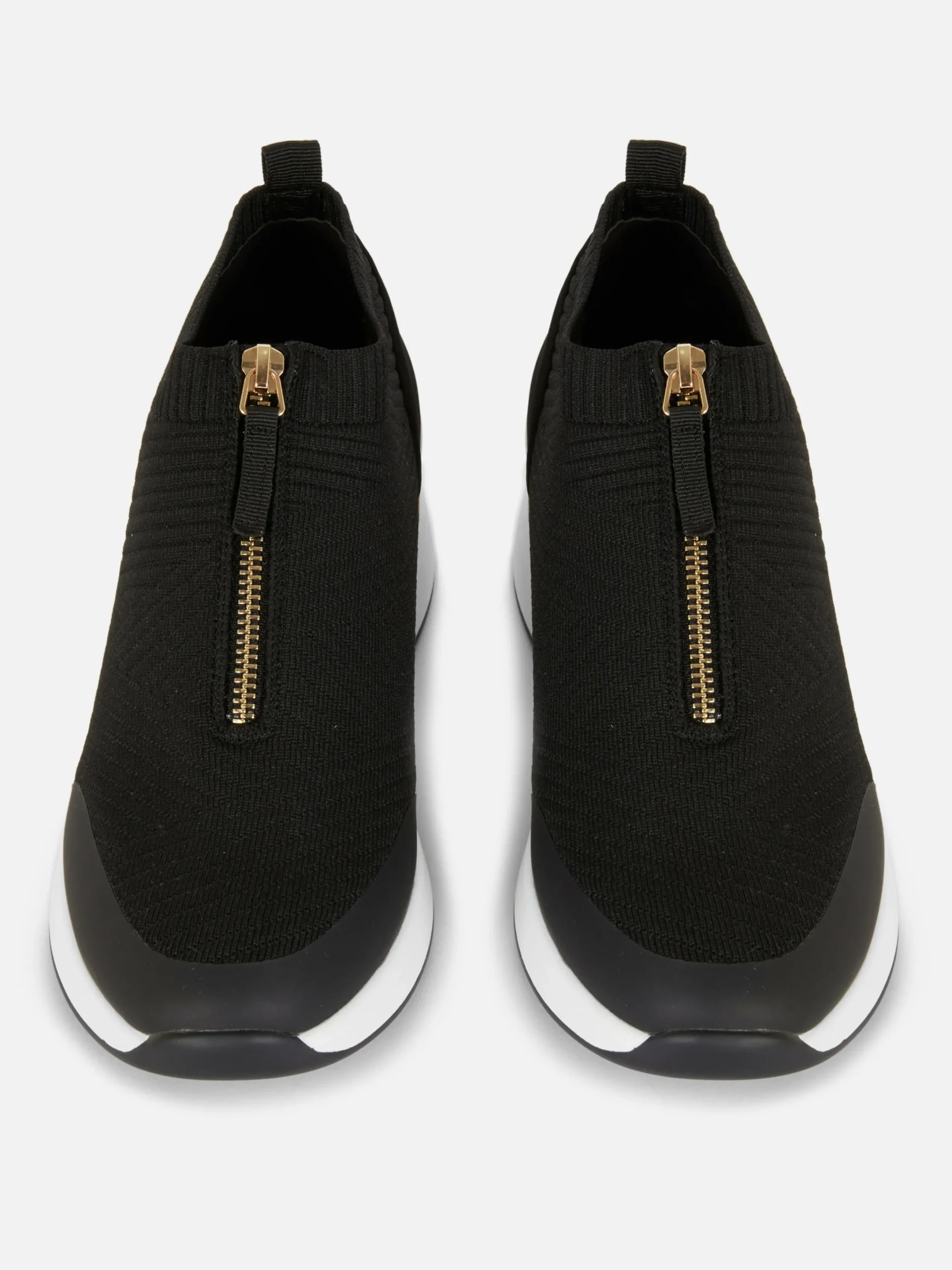 Sneakers|Primark Modische Sneaker Mit Keilabsatz Schwarz