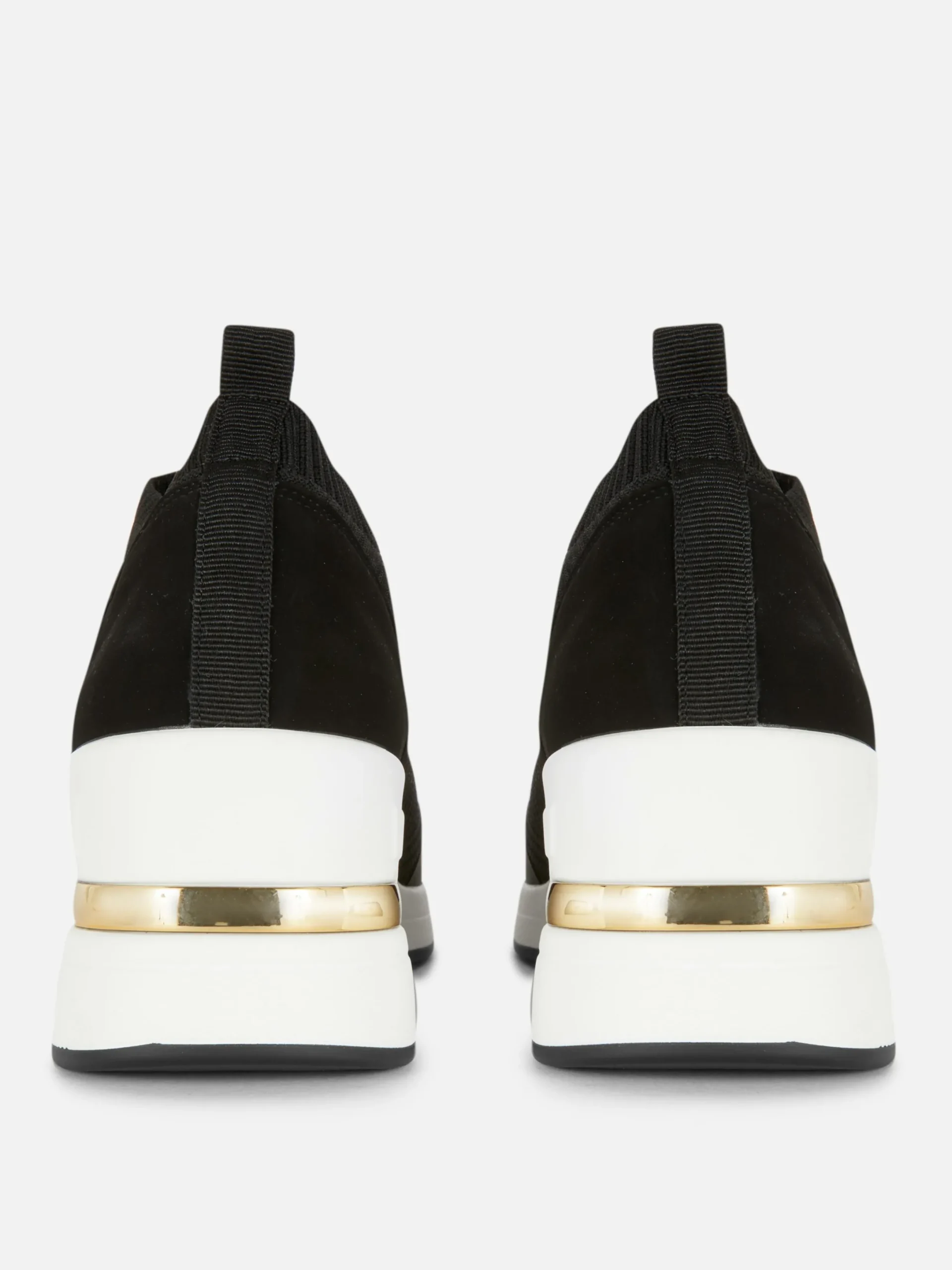 Sneakers|Primark Modische Sneaker Mit Keilabsatz Schwarz