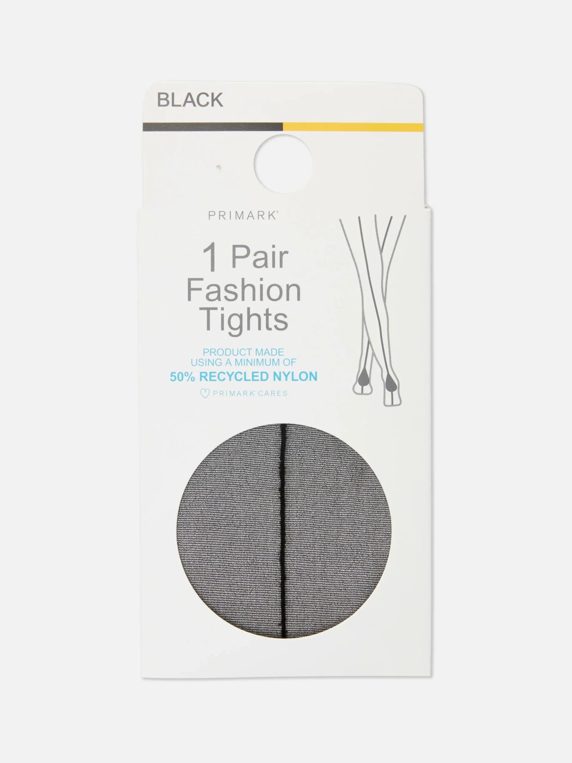 Strumpfhosen|Primark Modische Strumpfhose Mit Fersennaht Schwarz