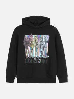 Hoodies Und Sweatshirts|Primark „Monster High“ Hoodie Mit Grafik Schwarz
