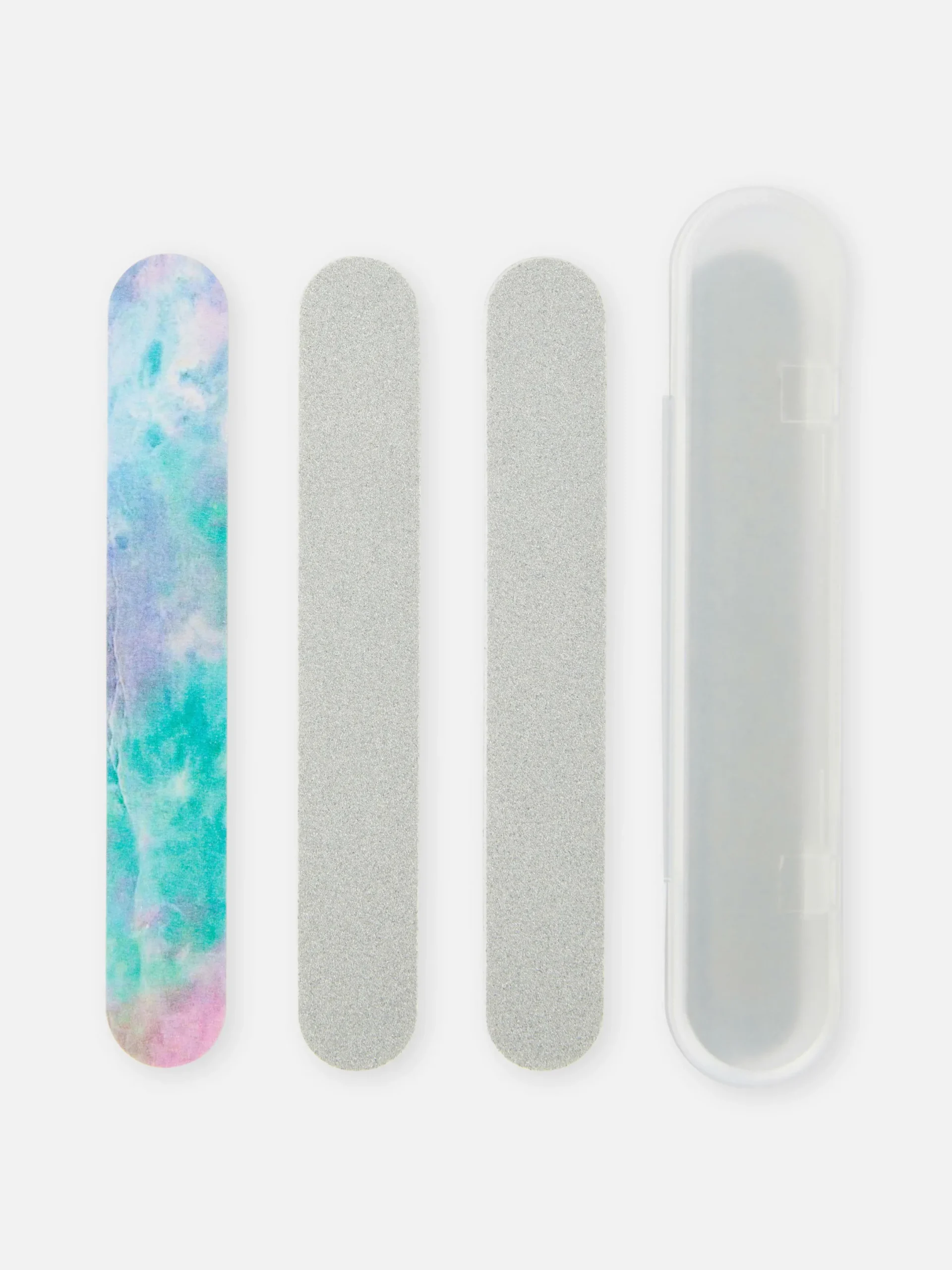 Nagelbehandlungen|Primark Nagelfeilen Und Etui Im Set, 4er-Pack Multi