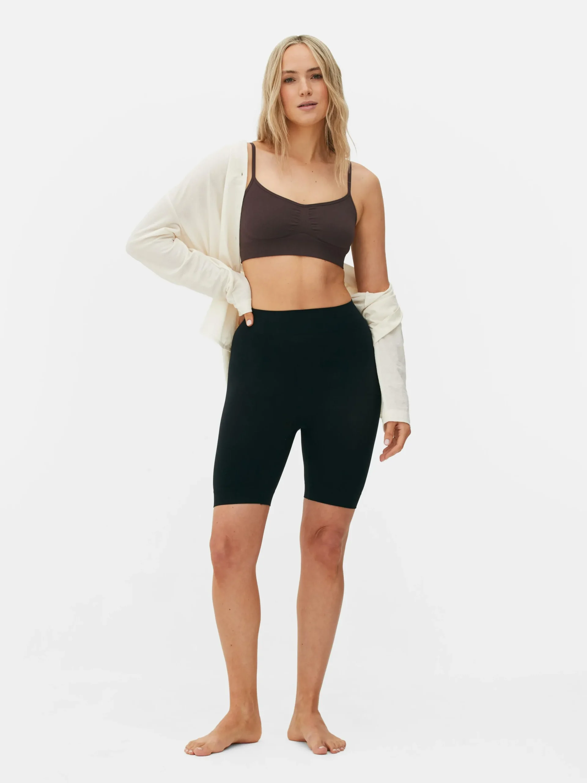 Shapewear|Primark Nahtlose Anti-Scheuer-Shorts Schwarz