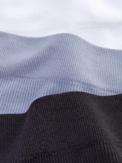 Slips|Primark Nahtlose, Gerippte Tangas, 3er-Pack Schiefergrau