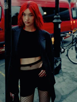 Shorts|Primark Nahtlose „Rita Ora“ Micro-Shorts Schwarz