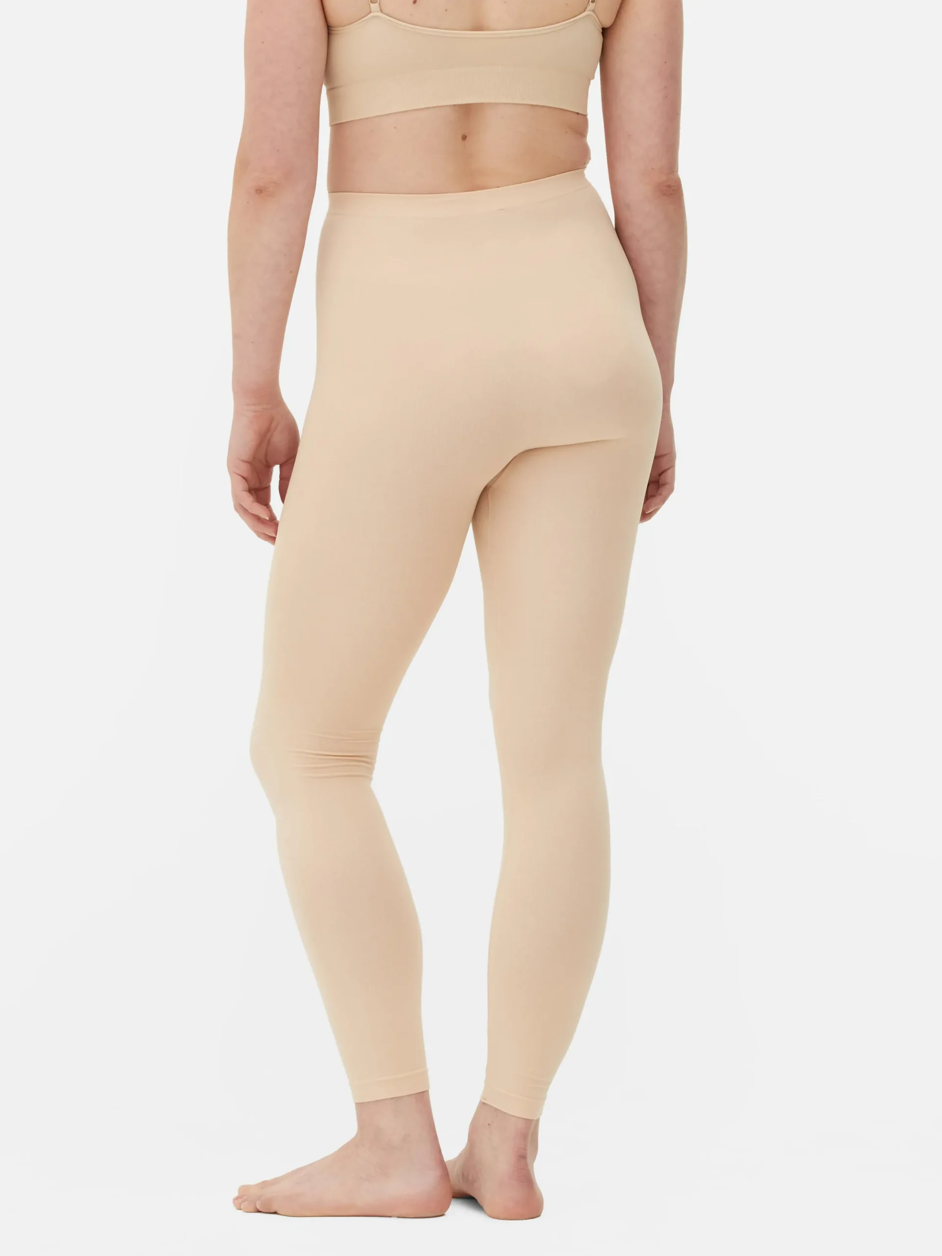 Shapewear|Primark Nahtlose Shaper-Leggings Taupefarben