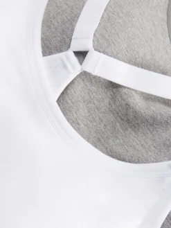 Bhs|Primark Nahtlose Sport-BHs Mit Racerback, 2er-Pack Weiß