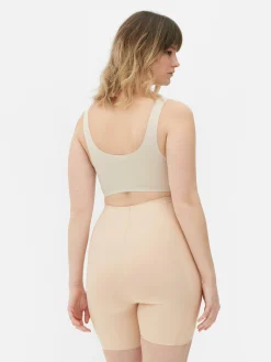Bhs|Primark Nahtloser, Eingefasster Stretch-BH Ohne Bügel Austerfarben