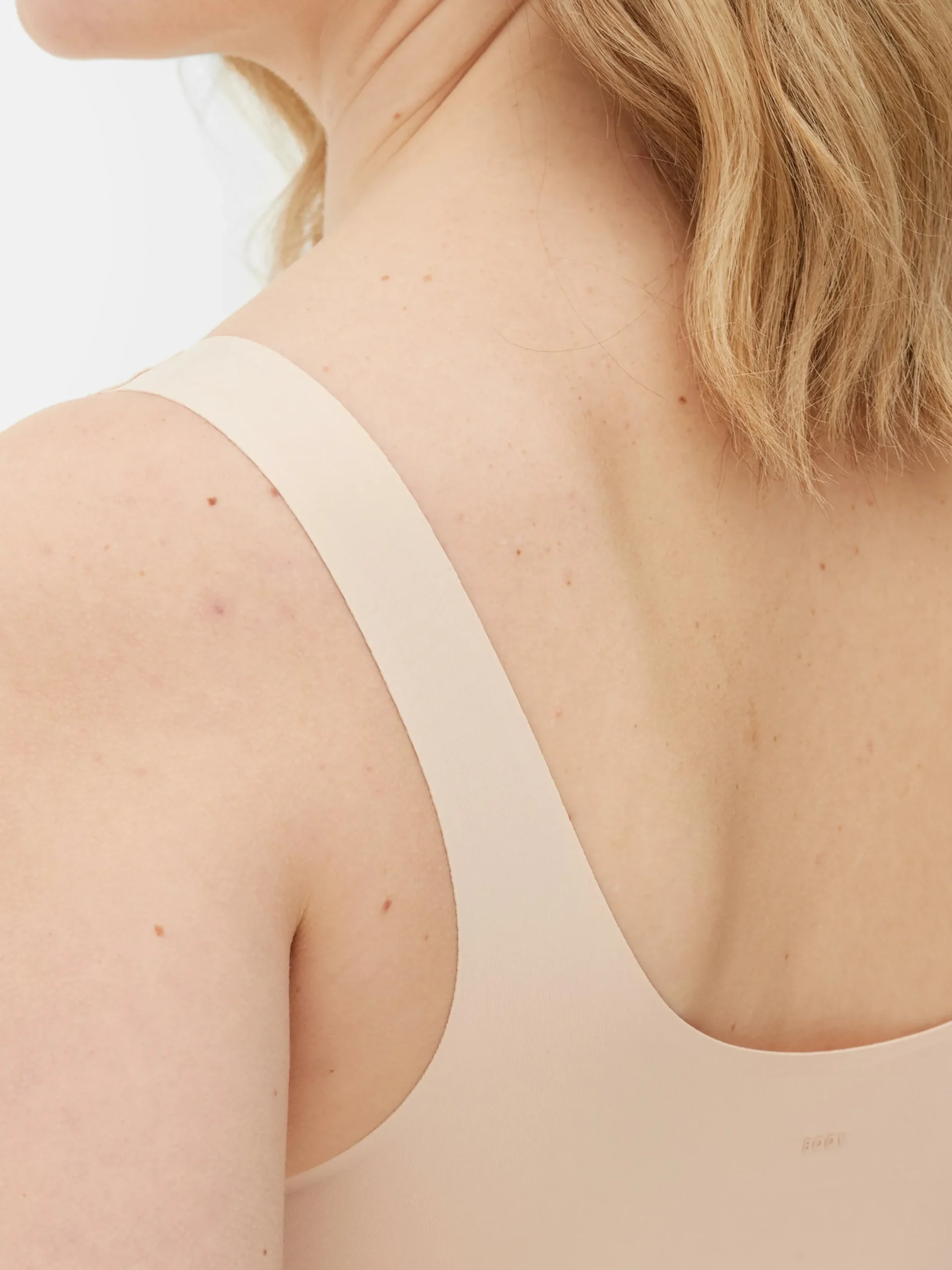 Bhs|Primark Nahtloser, Eingefasster Stretch-BH Ohne Bügel Taupefarben