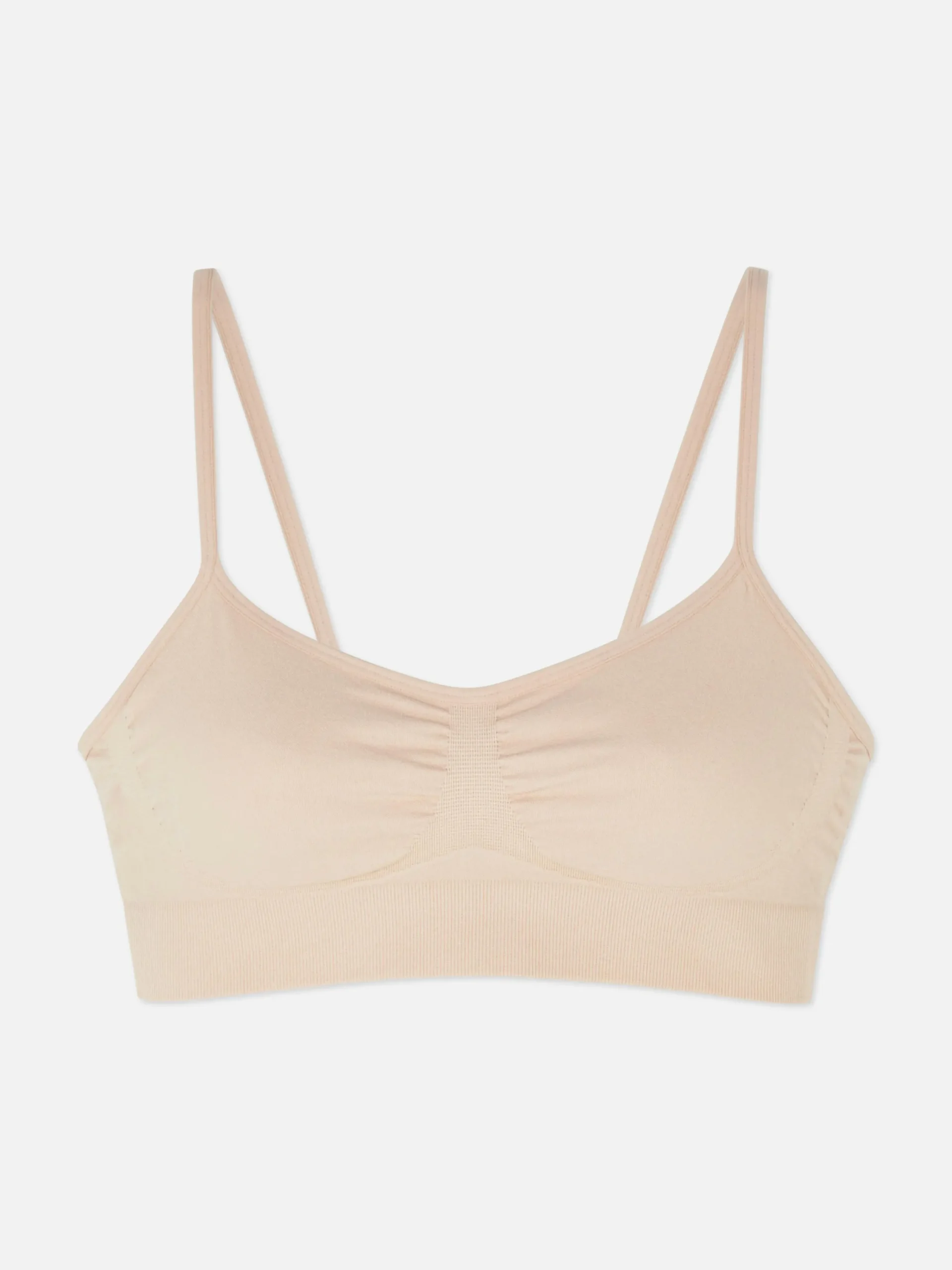 Shapewear|Primark Nahtloser, Figurformender Shapewear-Bralette-BH Taupefarben