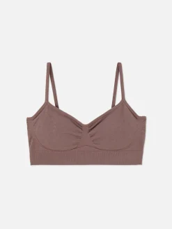 Shapewear|Primark Nahtloser, Figurformender Shapewear-Bralette-BH Mokkafarben