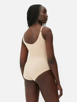Shapewear|Primark Nahtloser Shapewear-Body Taupefarben