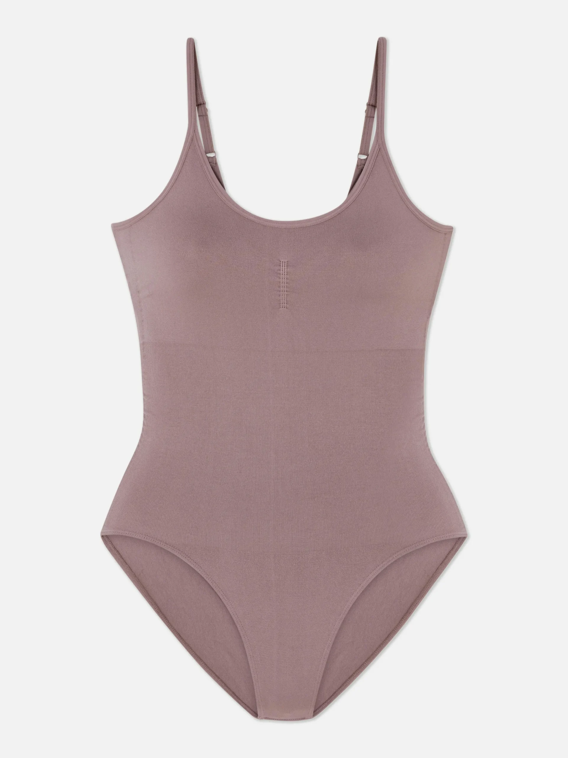 Shapewear|Primark Nahtloser Shapewear-Body Mit U-Ausschnitt Mokkafarben