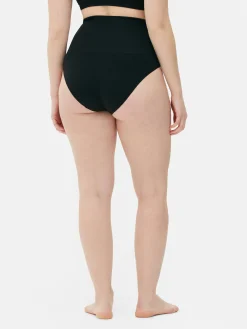 Shapewear|Primark Nahtloser Shapewear-Slip Mit Hohem Bund Schwarz