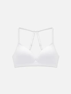 Bhs|Primark Nahtloser T-Shirt-BH Mit Geformten Cups Weiß