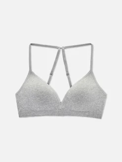 Bhs|Primark Nahtloser T-Shirt-BH Mit Geformten Cups Grau meliert