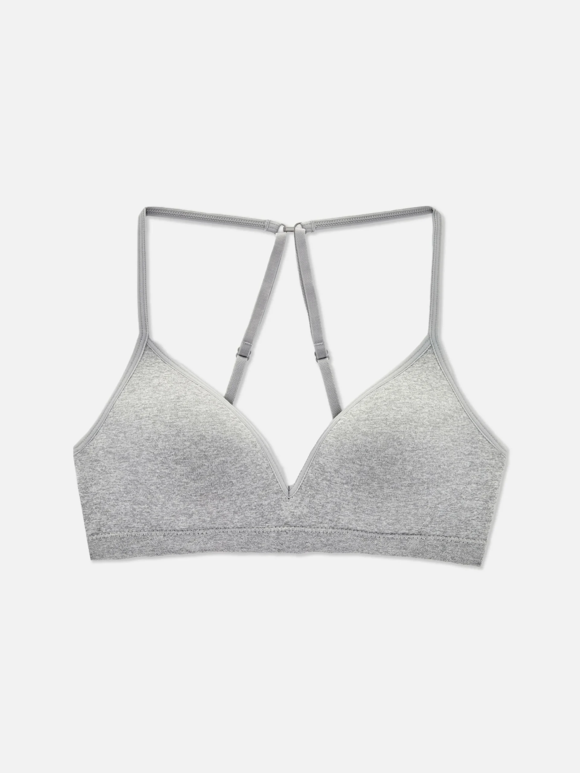 Bhs|Primark Nahtloser T-Shirt-BH Mit Geformten Cups Grau meliert