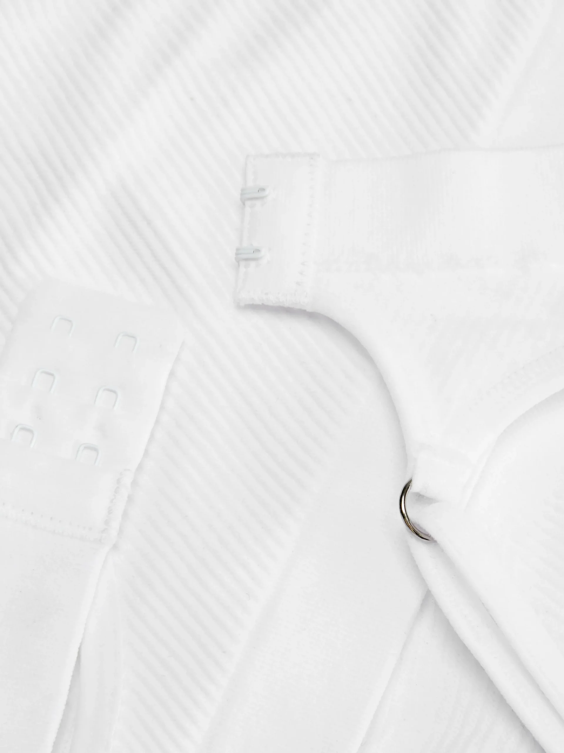Dessous-Sets|Primark Nahtloses Set Mit Triangel-Bralette-BH Und Tanga Weiß
