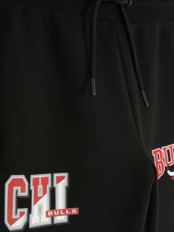 Jogginghosen|Primark „NBA Chicago Bulls“ Jogginghose Mit Kordelzug Schwarz