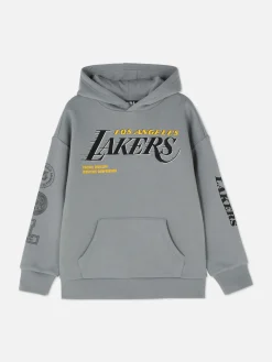 Hoodies Und Sweatshirts|Primark „NBA LA Lakers“ Hoodie Dunkelgrau