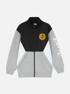 Hoodies Und Sweatshirts|Primark „NBA LA Lakers“ Sweatshirt Mit Reißverschluss Schwarz/Weiß
