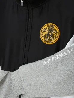 Hoodies Und Sweatshirts|Primark „NBA LA Lakers“ Sweatshirt Mit Reißverschluss Schwarz/Weiß