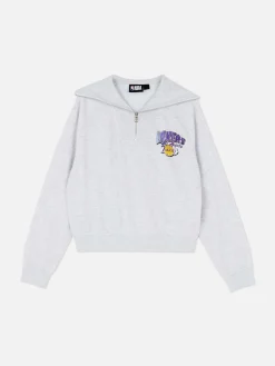 Hoodies Und Sweatshirts|Primark „NBA Los Angeles Lakers“ Sweatshirt Zum Kombinieren Grau