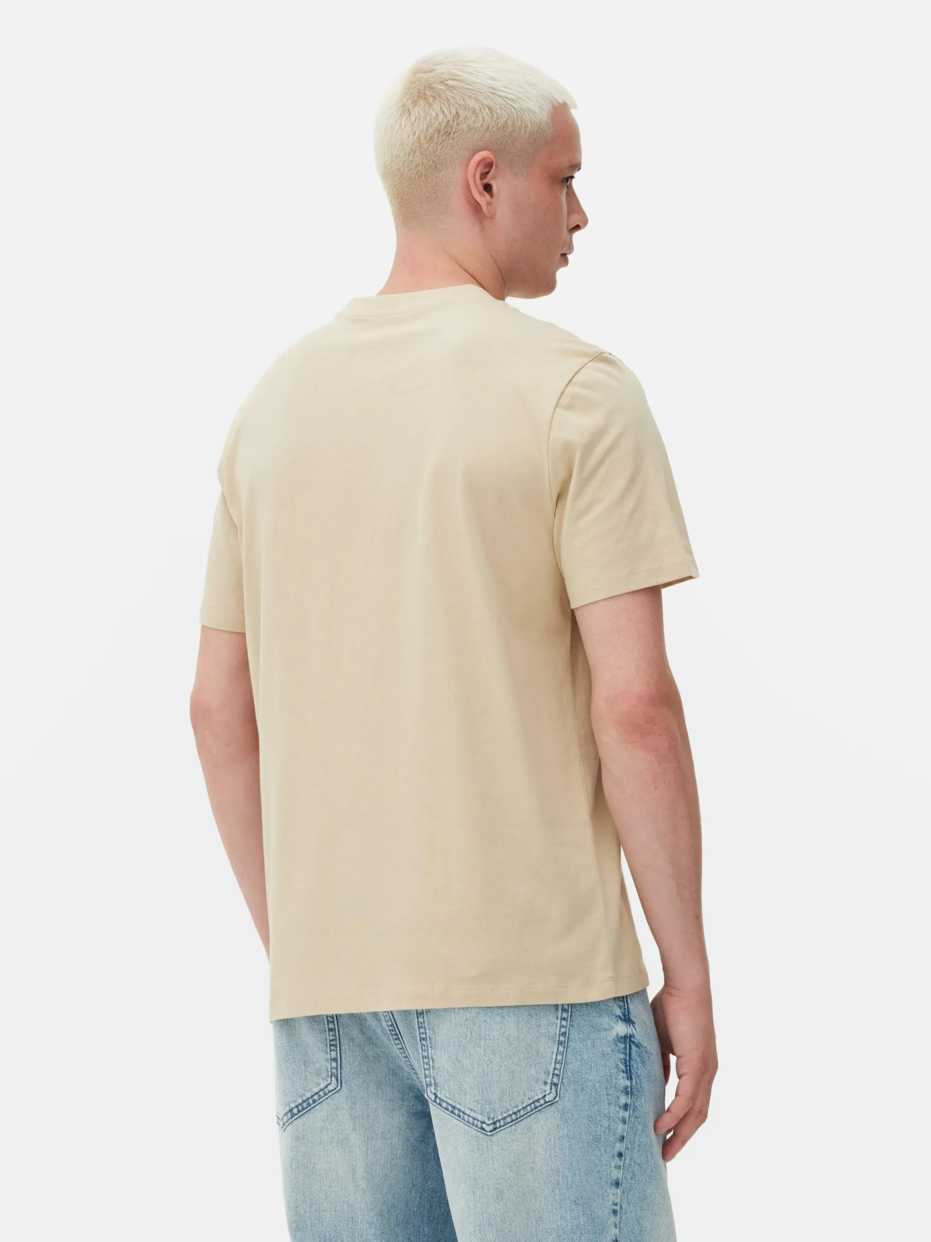 Tops Und T-Shirts|Primark „New York City“ T-Shirt Steinfarben
