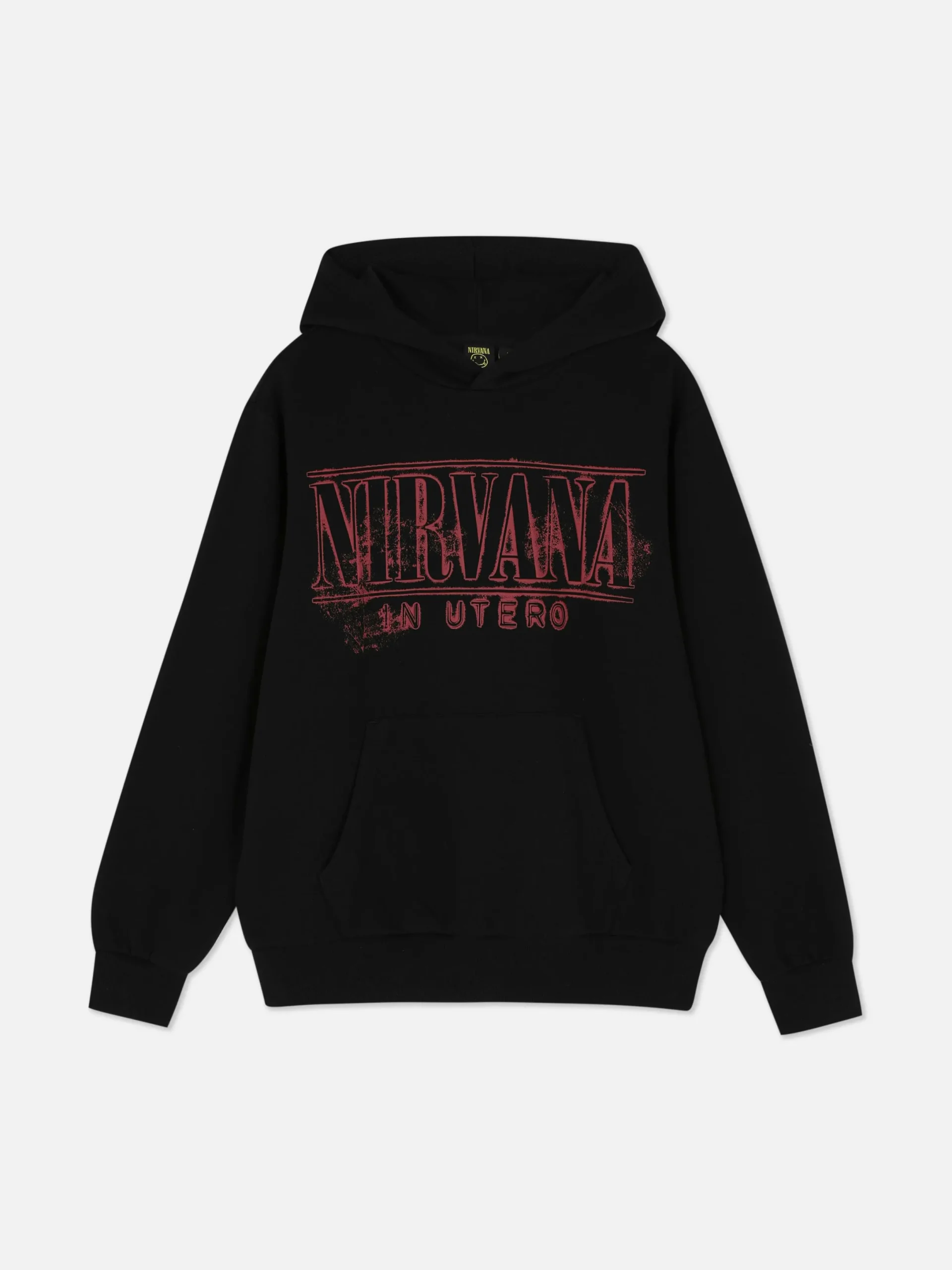 Grafik-T-Shirts Und -Sweatshirts|Hoodies Und Sweatshirts|Primark „Nirvana Albumcover“ Hoodie Schwarz