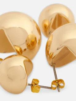 Schmuck|Primark Ohrstecker Im Kugeldesign, 2er-Pack Gelb