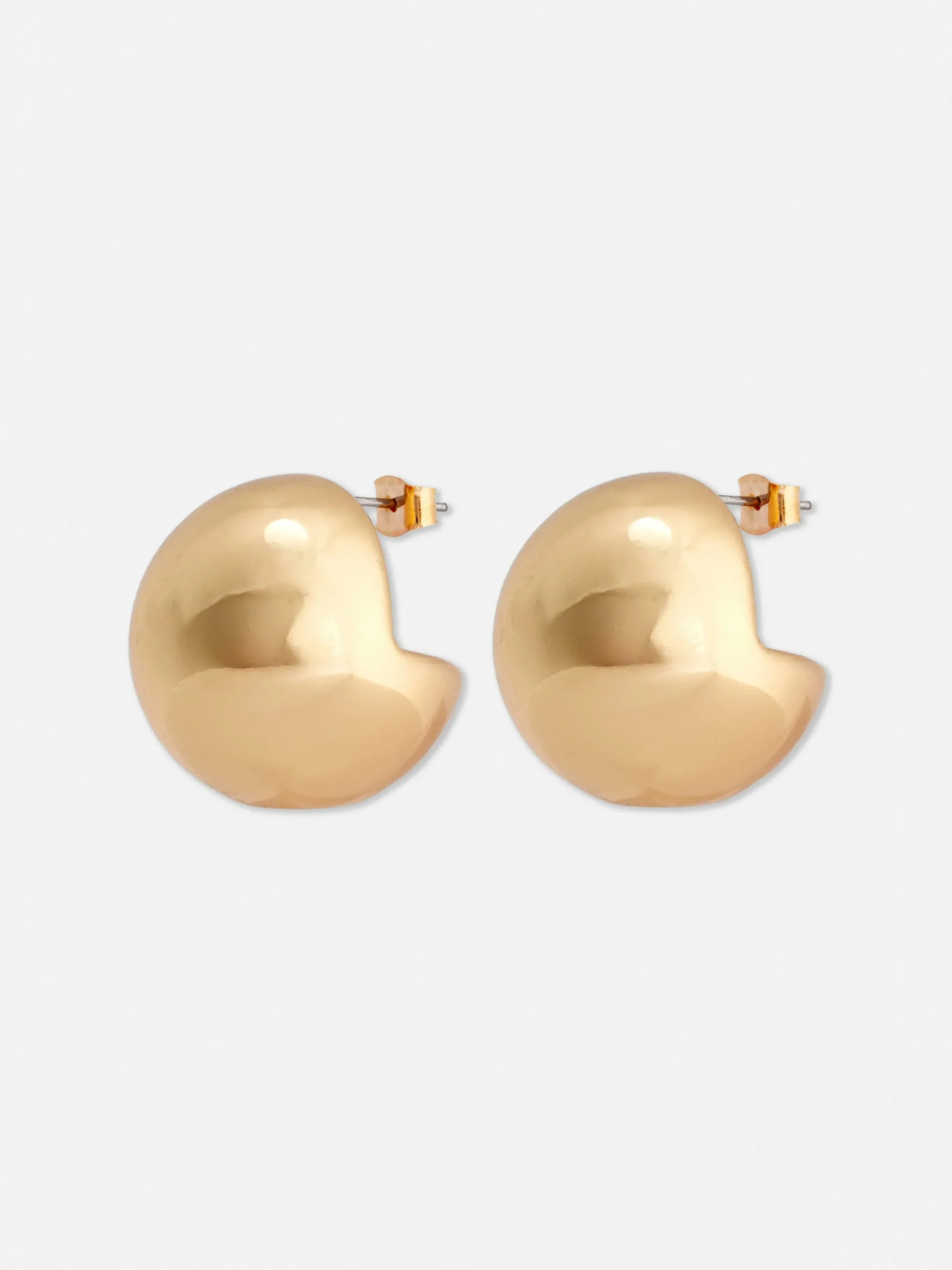 Schmuck|Primark Ohrstecker Mit Cutout-Kugel-Design Gelb