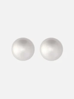 Schmuck|Primark Ohrstecker Mit Kunstperlen Gelb