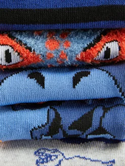 Socken|Primark Originelle Dinosaurier-Söckchen, 5er-Pack Blau