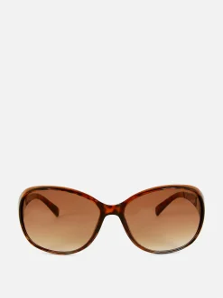 Sonnenbrillen|Primark Ovale Sonnenbrille Braun