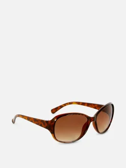 Sonnenbrillen|Primark Ovale Sonnenbrille Braun