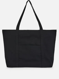 Taschen Und Portemonnaies|Primark Oversize-Tragetasche Aus Canvas Schwarz