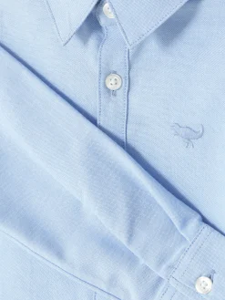 Tops Und T-Shirts|Primark Oxford-Hemd Mit Knopfleiste Blau