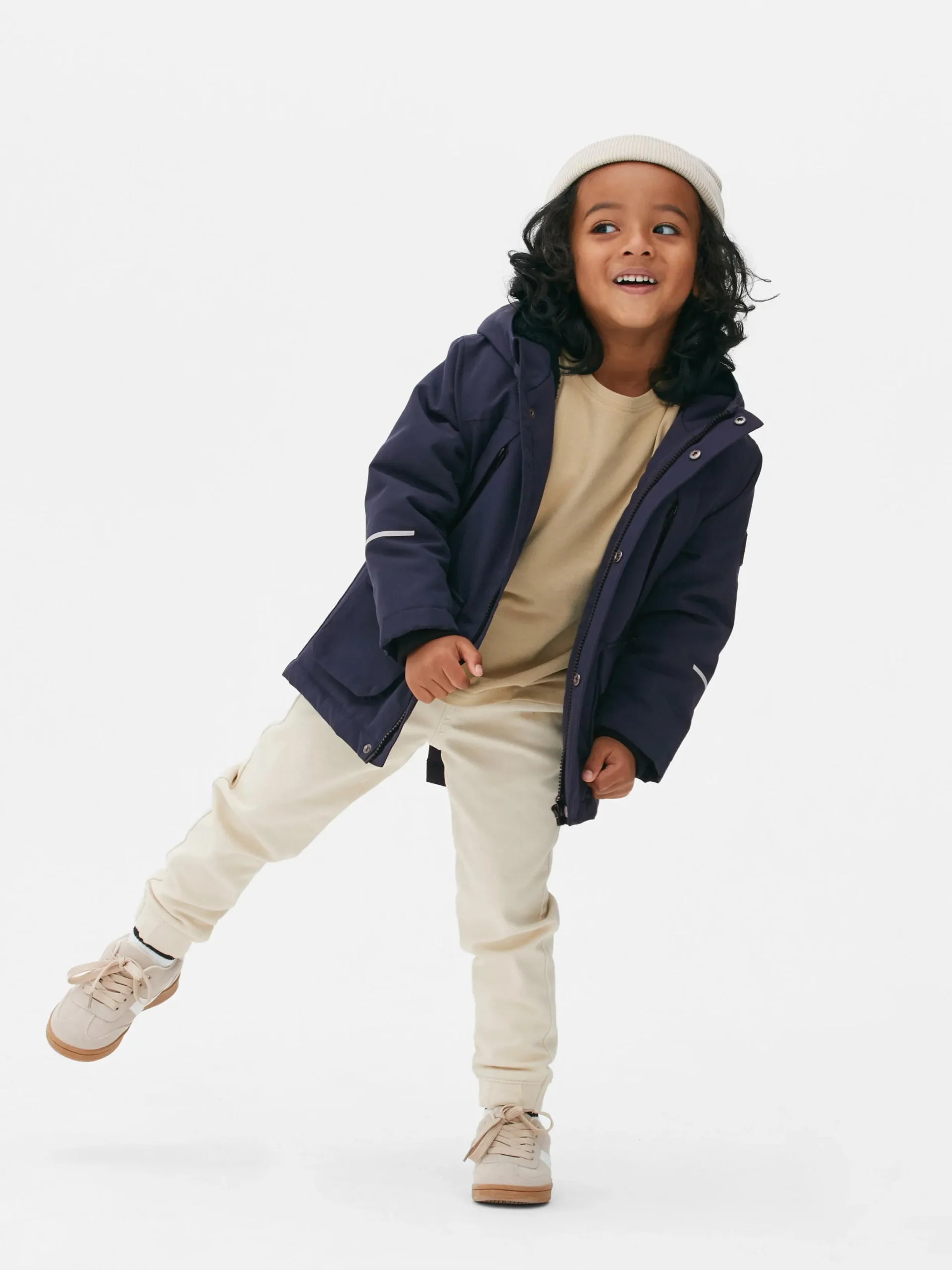 Jacken Und Mäntel|Primark Parka Mit Kapuze Und Vier Taschen Marineblau