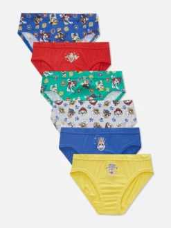 Unterwäsche|Primark „PAW Patrol“ Slips, 6er-Pack Multi