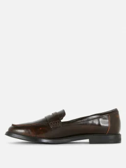 Flache Schuhe|Primark Pennyloafer Aus Kunstleder Braun