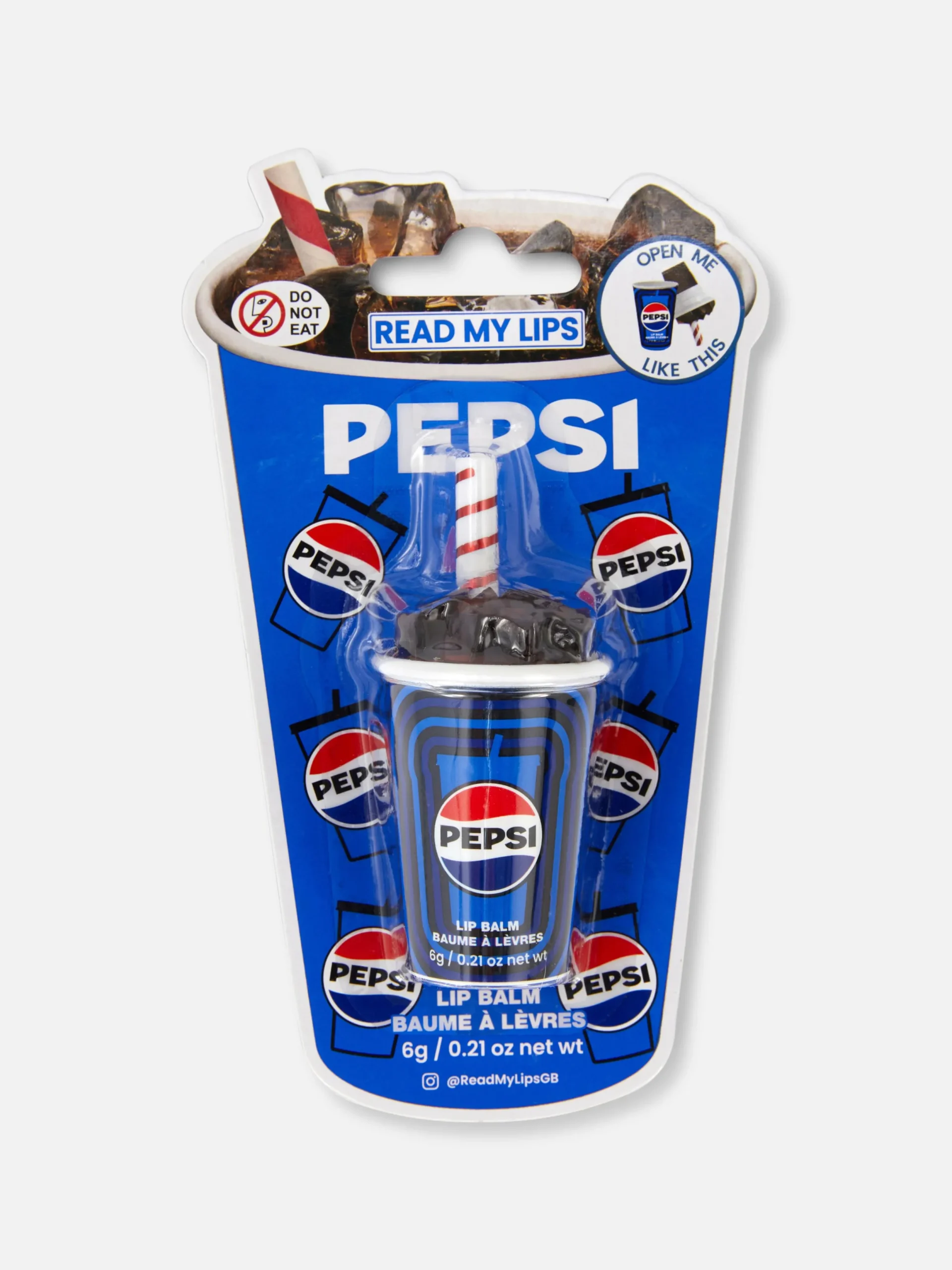 Lippenbalsam Und -Pflege|Primark Pepsi-Becher Lippenbalsam Türkis