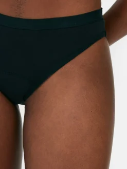 Slips|Primark Perioden-Minislips, 3er-Pack Schwarz