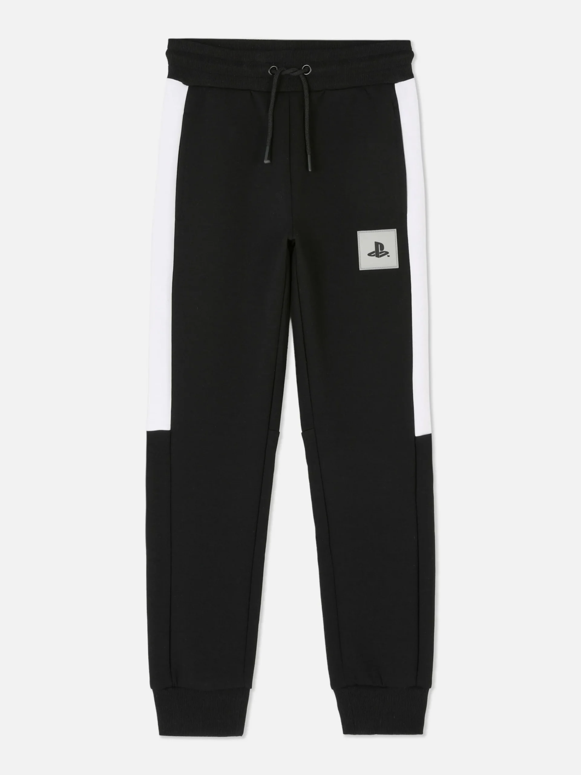Jogginghosen|Primark „PlayStation“ Jogginghose In Blockfarben Schwarz