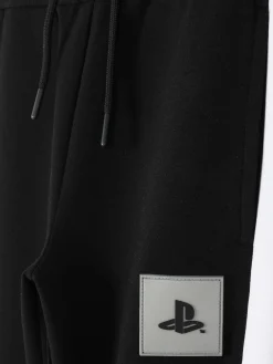 Jogginghosen|Primark „PlayStation“ Jogginghose In Blockfarben Schwarz