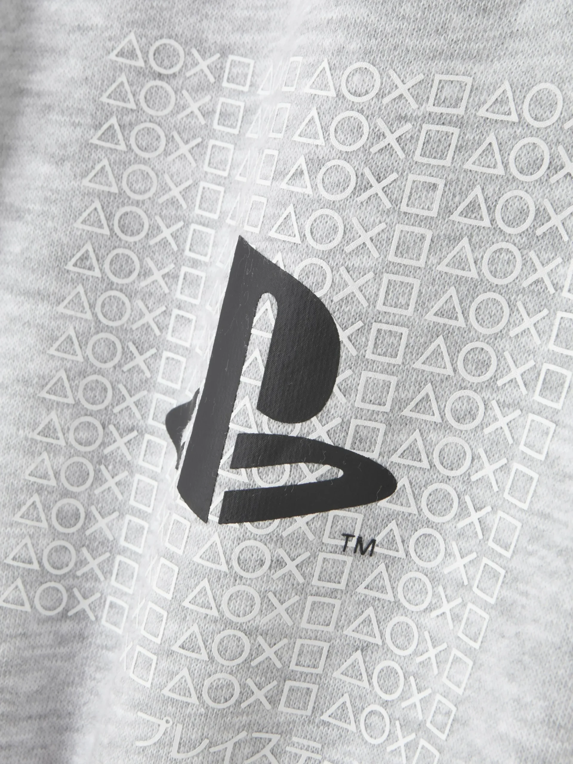 Jogginghosen|Primark „PlayStation“ Jogginghose Mit Logo Grau meliert