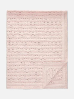 Bettwäsche Und Decken|Primark Pointelle-Babydecke Rosa