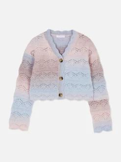 Pullover Und Cardigans|Primark Pointelle-Cardigan Im Ombré-Look Multi
