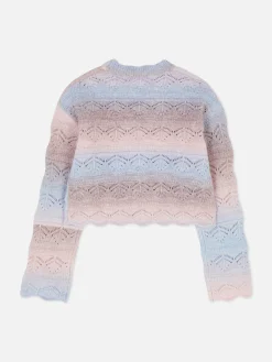 Pullover Und Cardigans|Primark Pointelle-Cardigan Im Ombré-Look Multi
