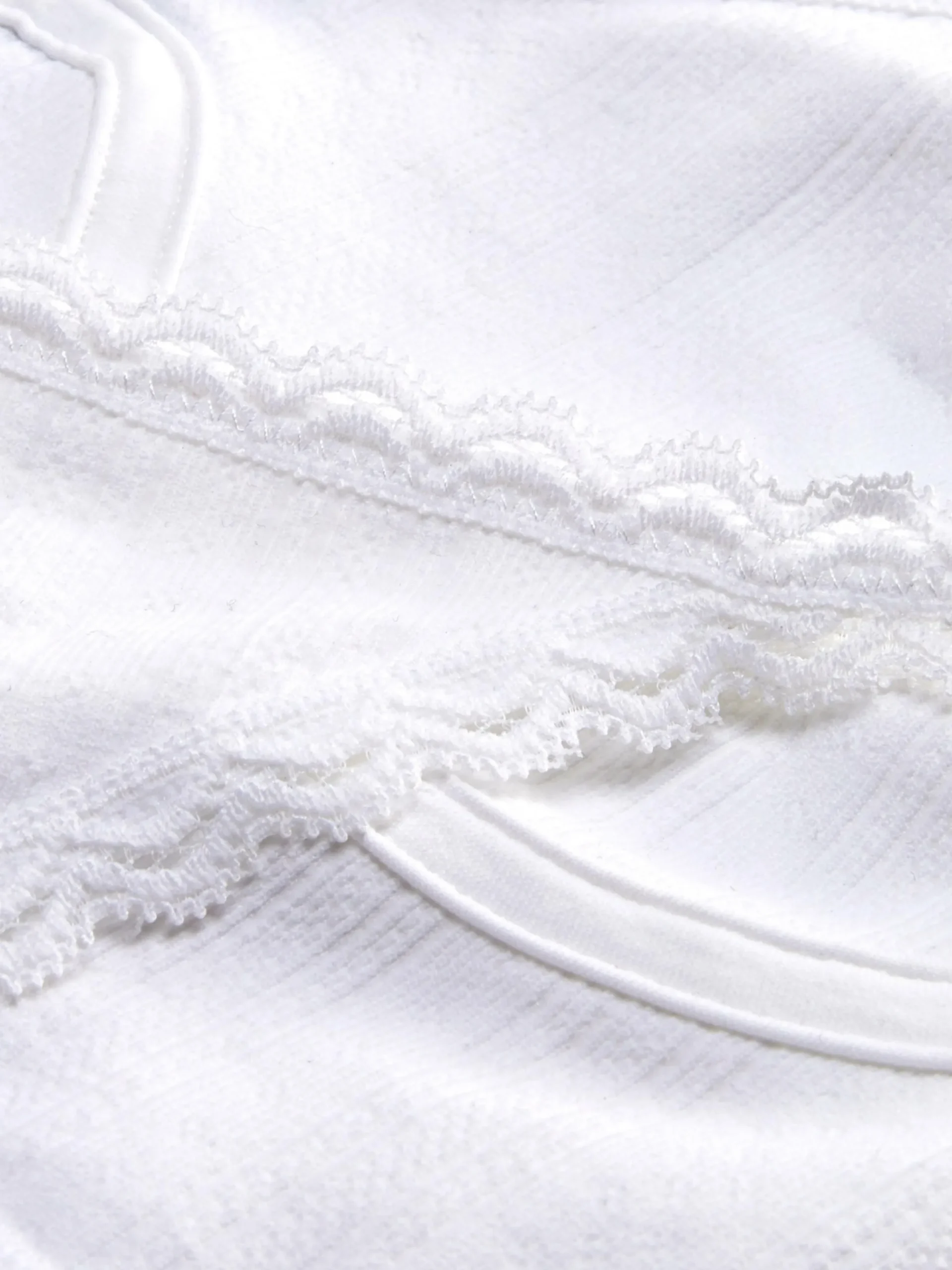 Dessous-Sets|Primark Pointelle-Unterwäscheset Mit Ungepolstertem Bralette Weiß